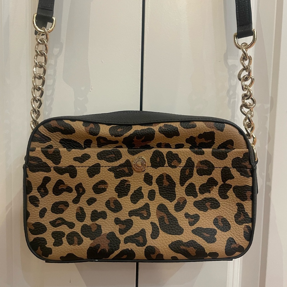 Cole Haan Leopard Crossbody Bag